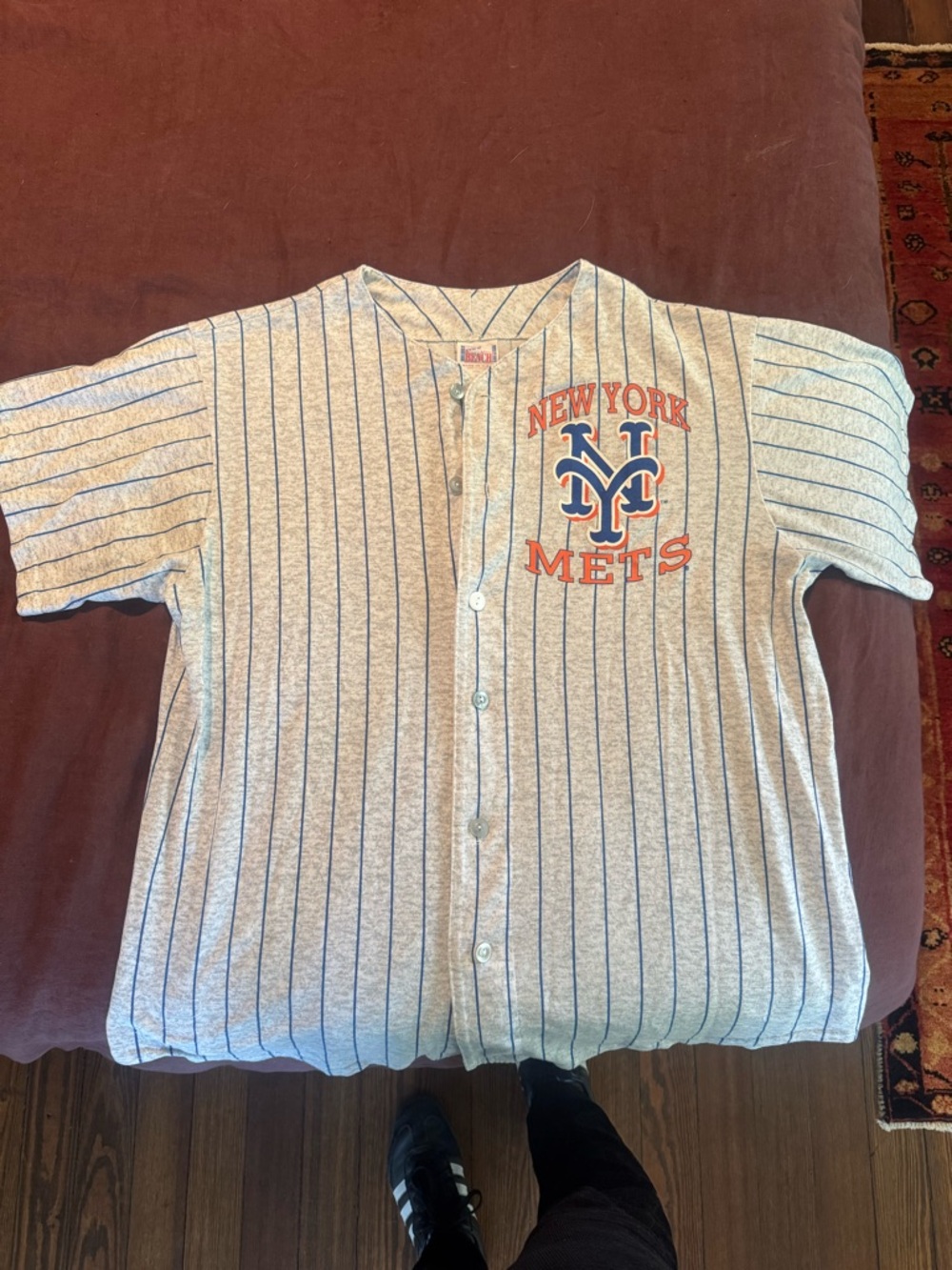 New York Mets Vintage T Shirt Jersey